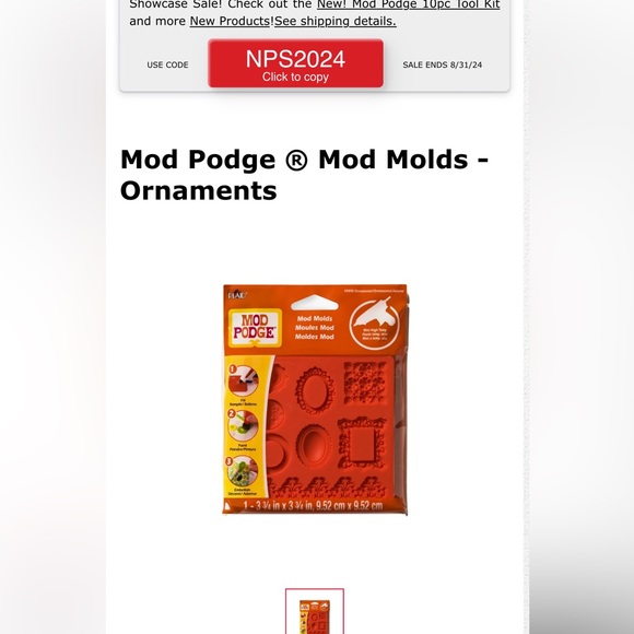 Mod Podge Mod Mold bundle - Picture 8 of 11